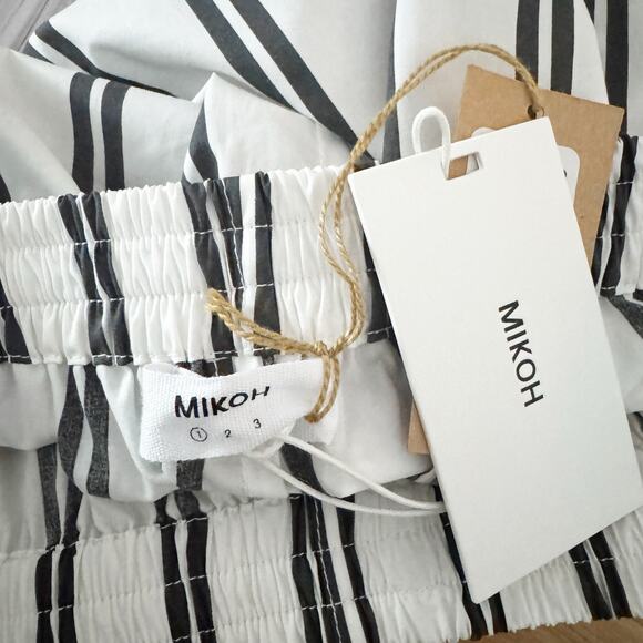 MIKOH Paseo Striped Cotton Boxer Shorts Small S - Picture 6 of 8